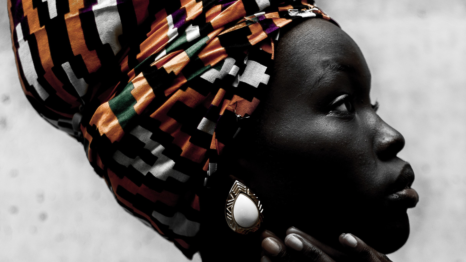 A Proud African woman Portrait of an African woman